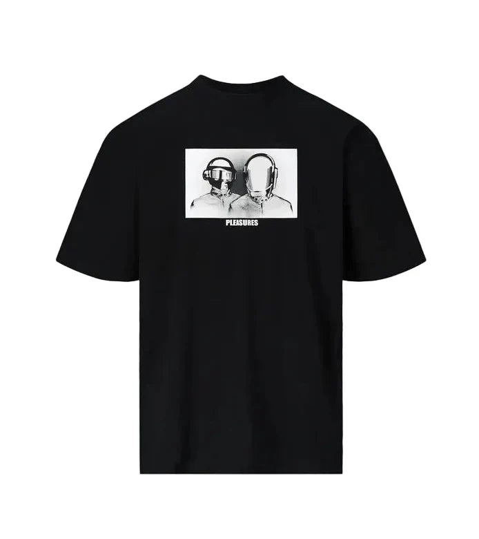 DAFT PUNK x PLEASURES INVERTED T-SHIRT (Black)
