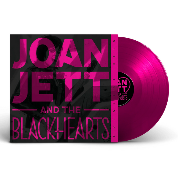 JOAN JETT & THE BLACKHEARTS 'GREATEST HITS' LP (Exclusive, Magenta Vinyl)