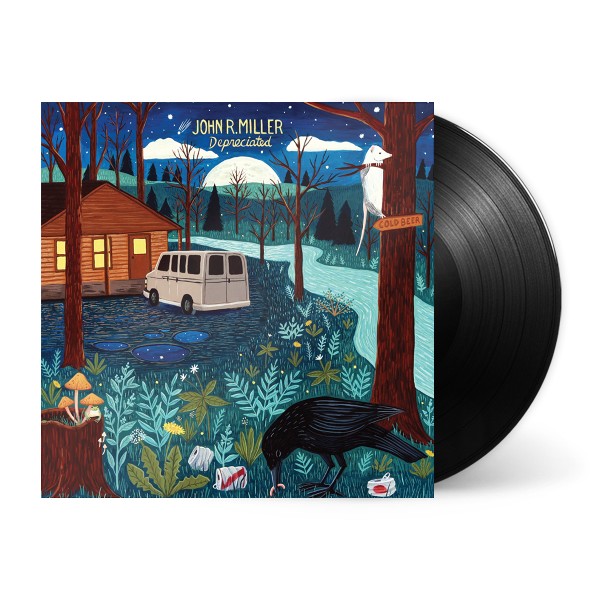 JOHN R MILLER 'DEPRECIATED' LP (Black Vinyl)
