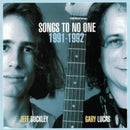 Jeff Buckley & Gary Lucas Songs To No One Blue Denim and White Vinyl