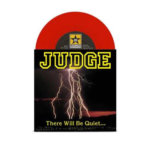 Judge The Storm Red 7 Inch Vinyl