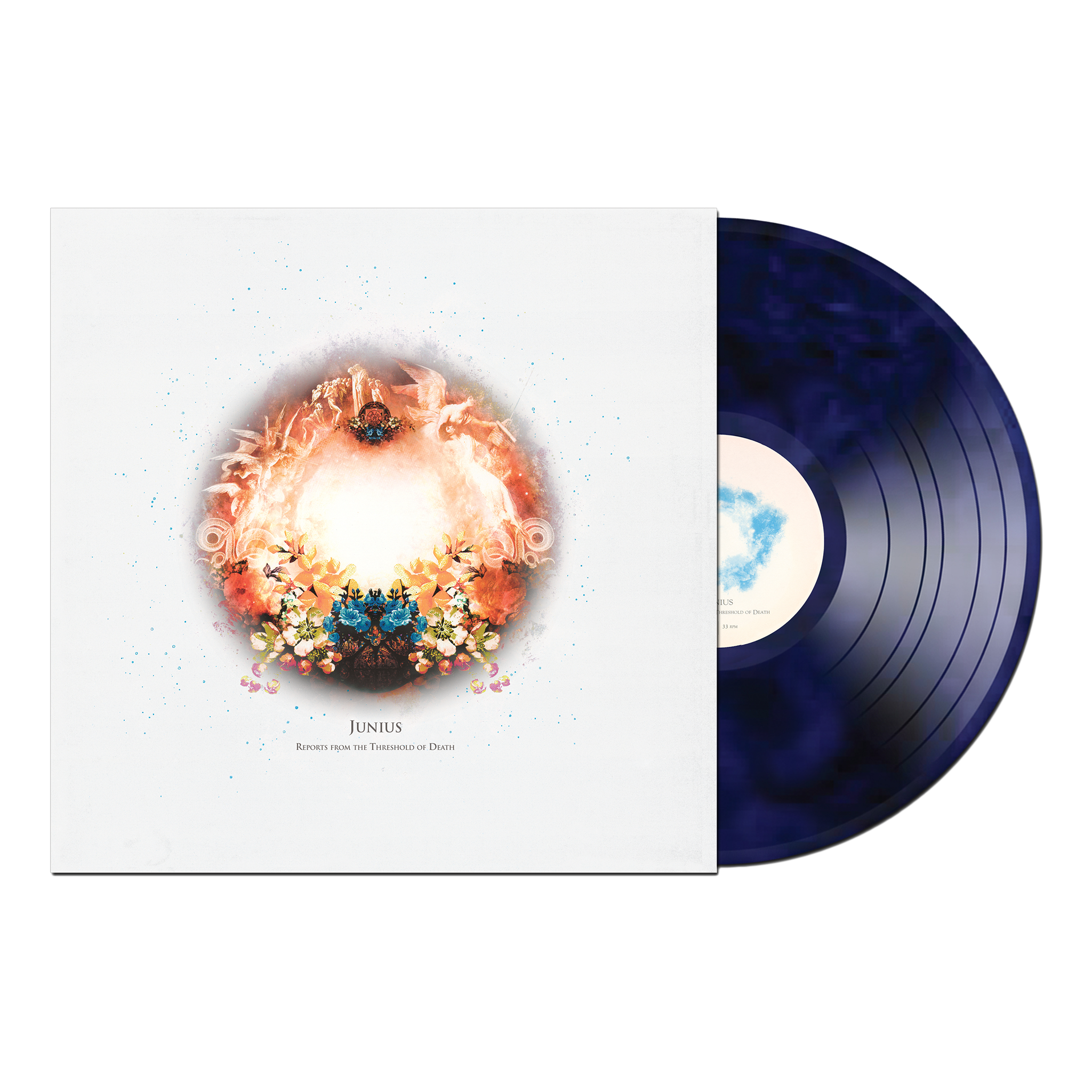 JUNIUS 'REPORTS FROM THE THRESHOLD OF DEATH' LP (Galaxy Blue/Black Vinyl)