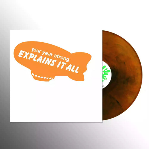 FOUR YEAR STRONG 'EXPLAINS IT ALL' LP (Orange Black Galaxy Vinyl)