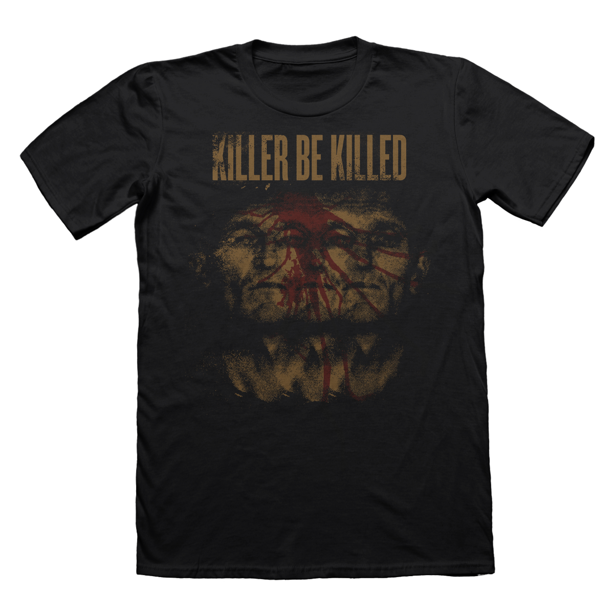KILLER BE KILLED FACES BLOOD - T-SHIRT