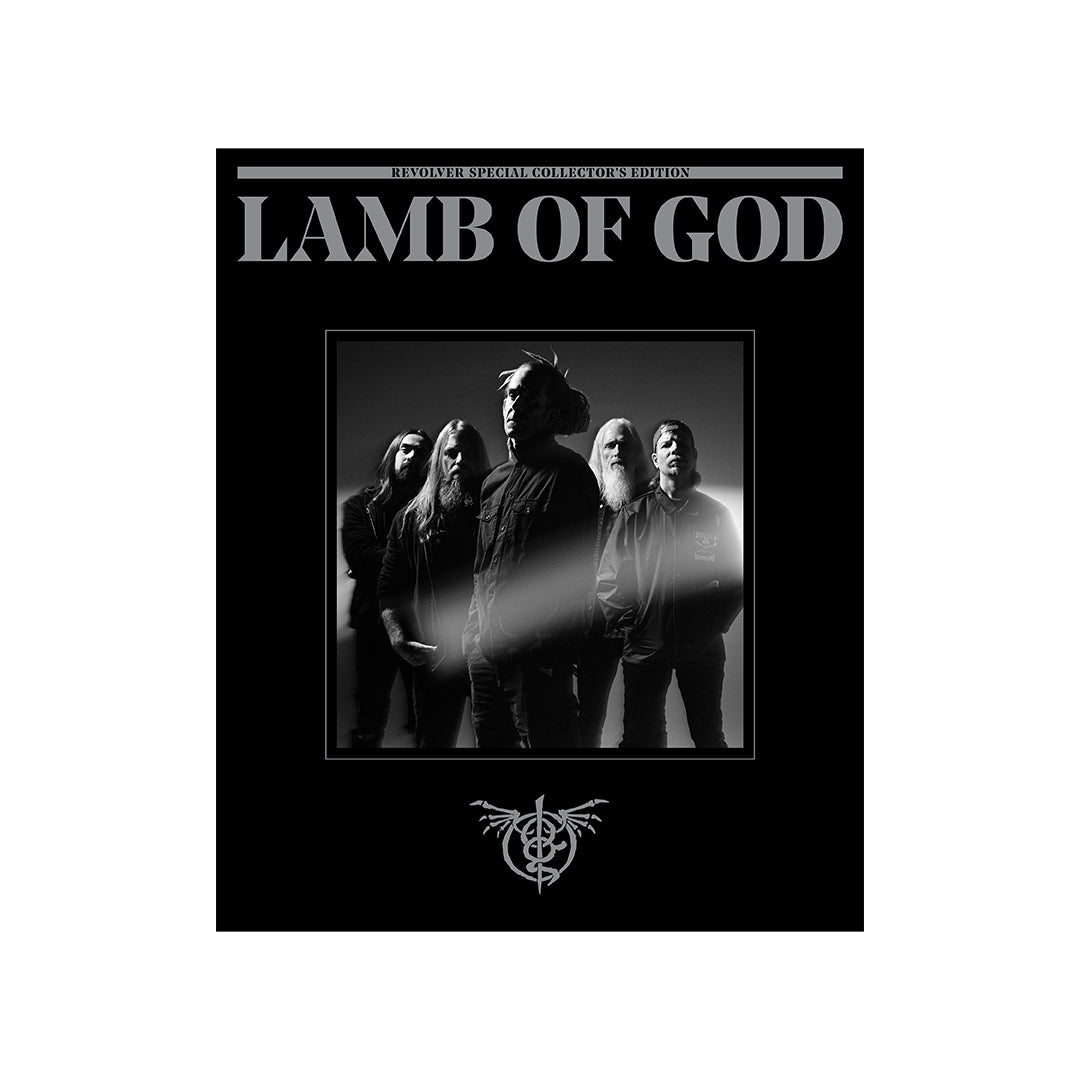 LAMB OF GOD 'AS THE PALACES BURN' LP (Limited Edition ' Only 500 Made, Orange Rust Marble Vinyl) + "BAND COVER" SPECIAL COLLECTOR'S EDITION DELUXE MAGAZINE