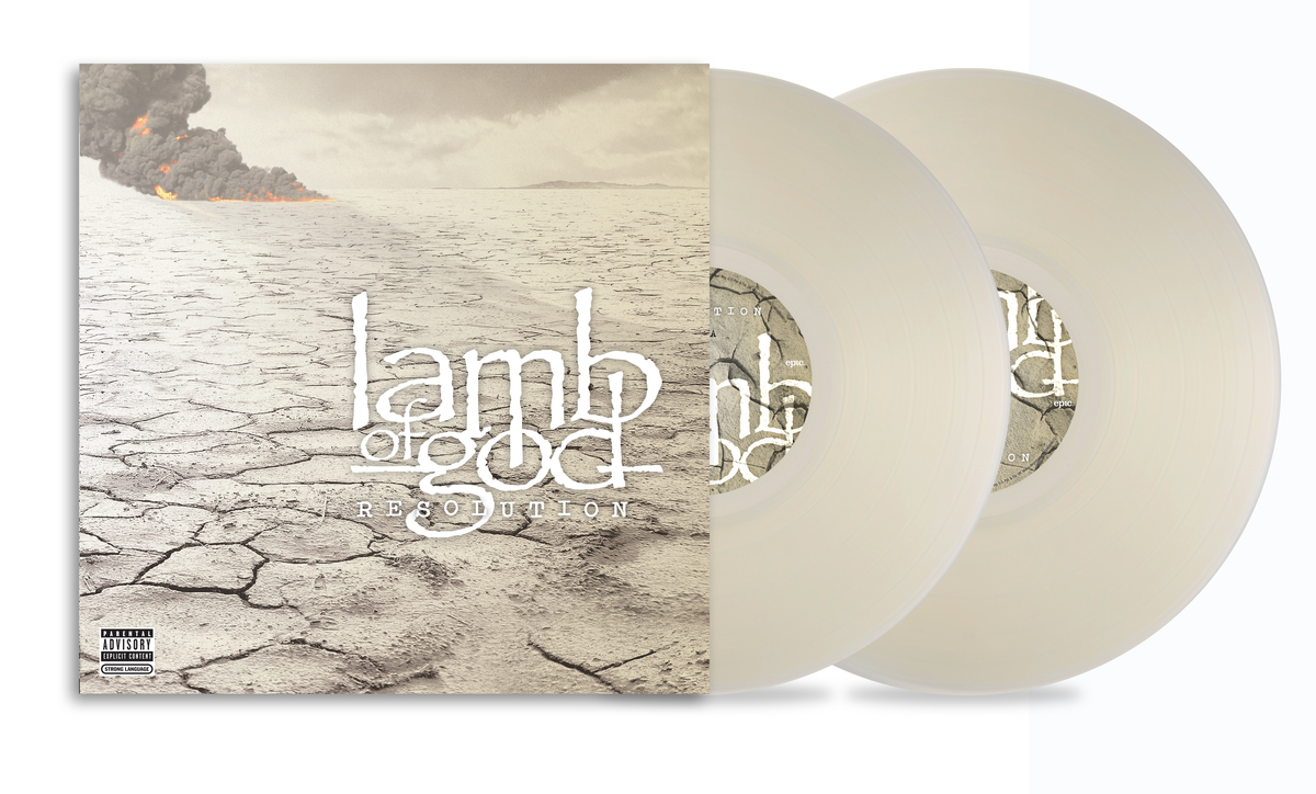 LAMB OF GOD 'RESOLUTION' 2LP (Limited Edition ' Only 500 Made, Ivory Vinyl)