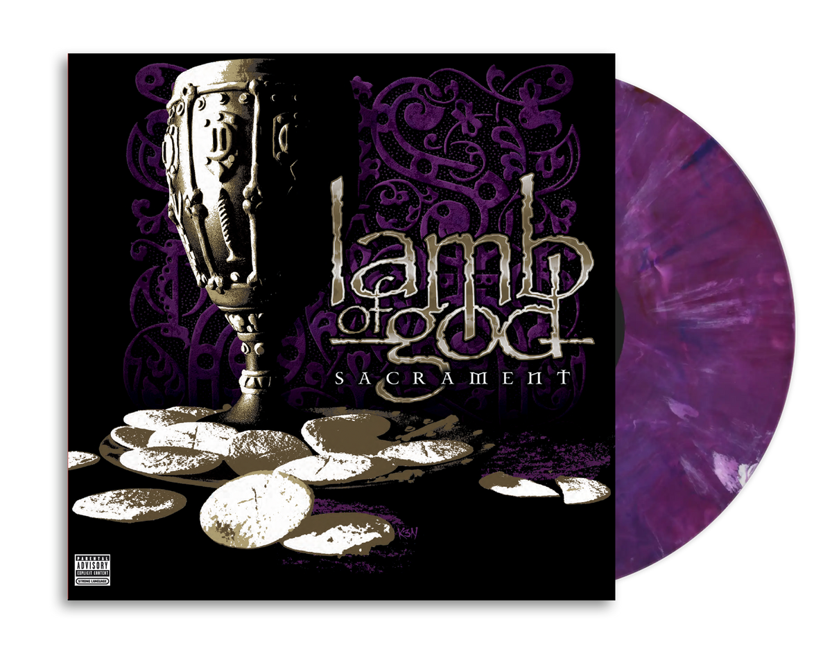 LAMB OF GOD'SACRAMENT' 20TH ANNIVERSARY LP (Blackened Purple Vinyl)