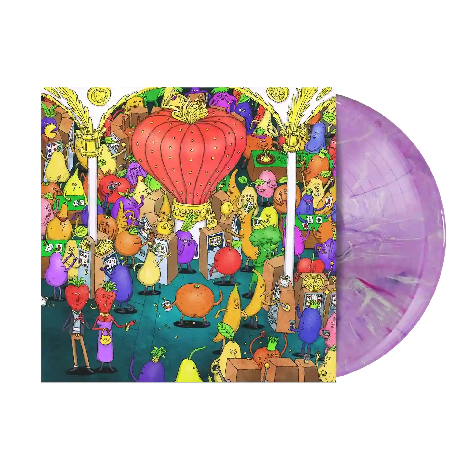 DANCE GAVIN DANCE 'JACKPOT JUICER' 2LP (Lavender Marble Vinyl)