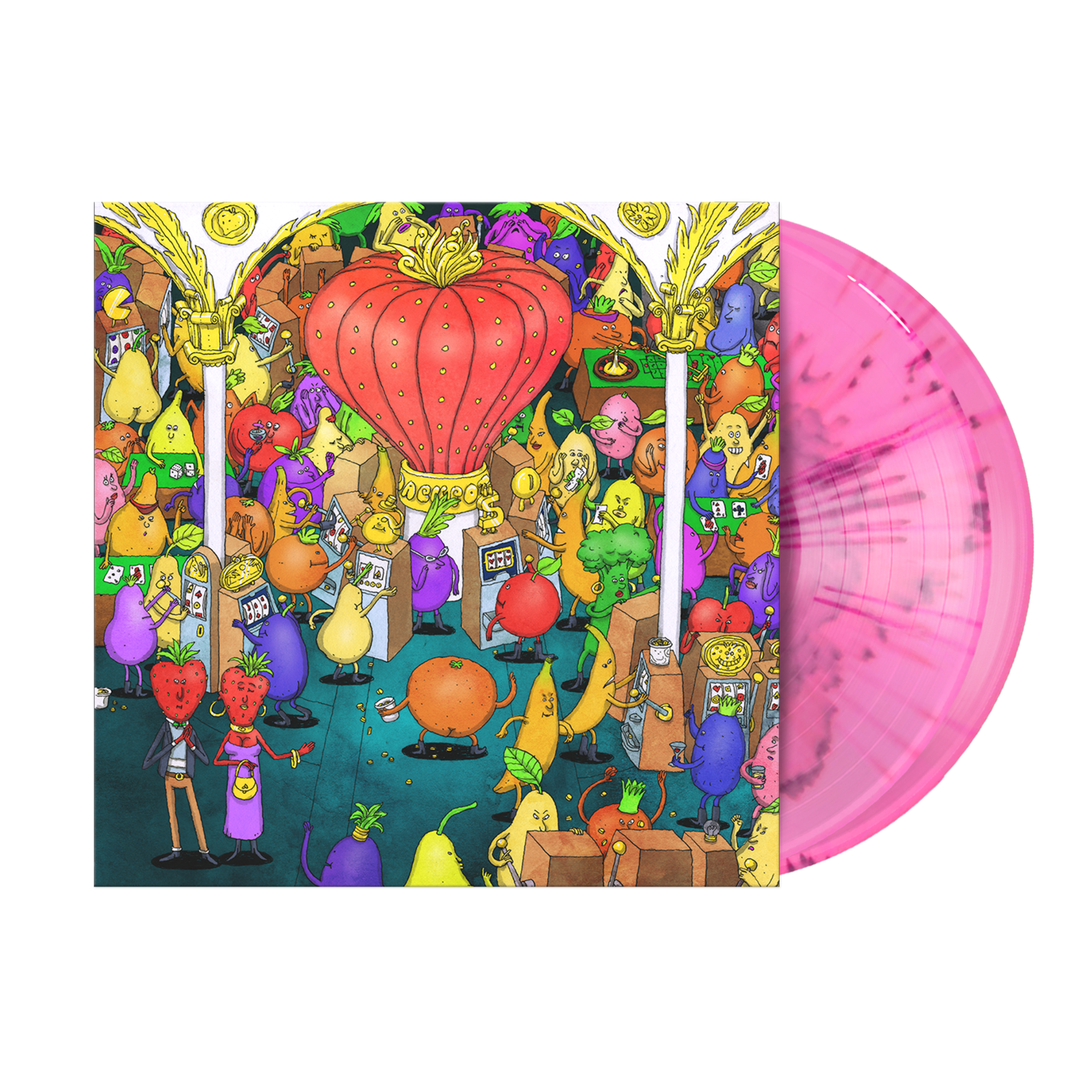 DANCE GAVIN DANCE 'JACKPOT JUICER' 2LP (Pink Magenta Vinyl)