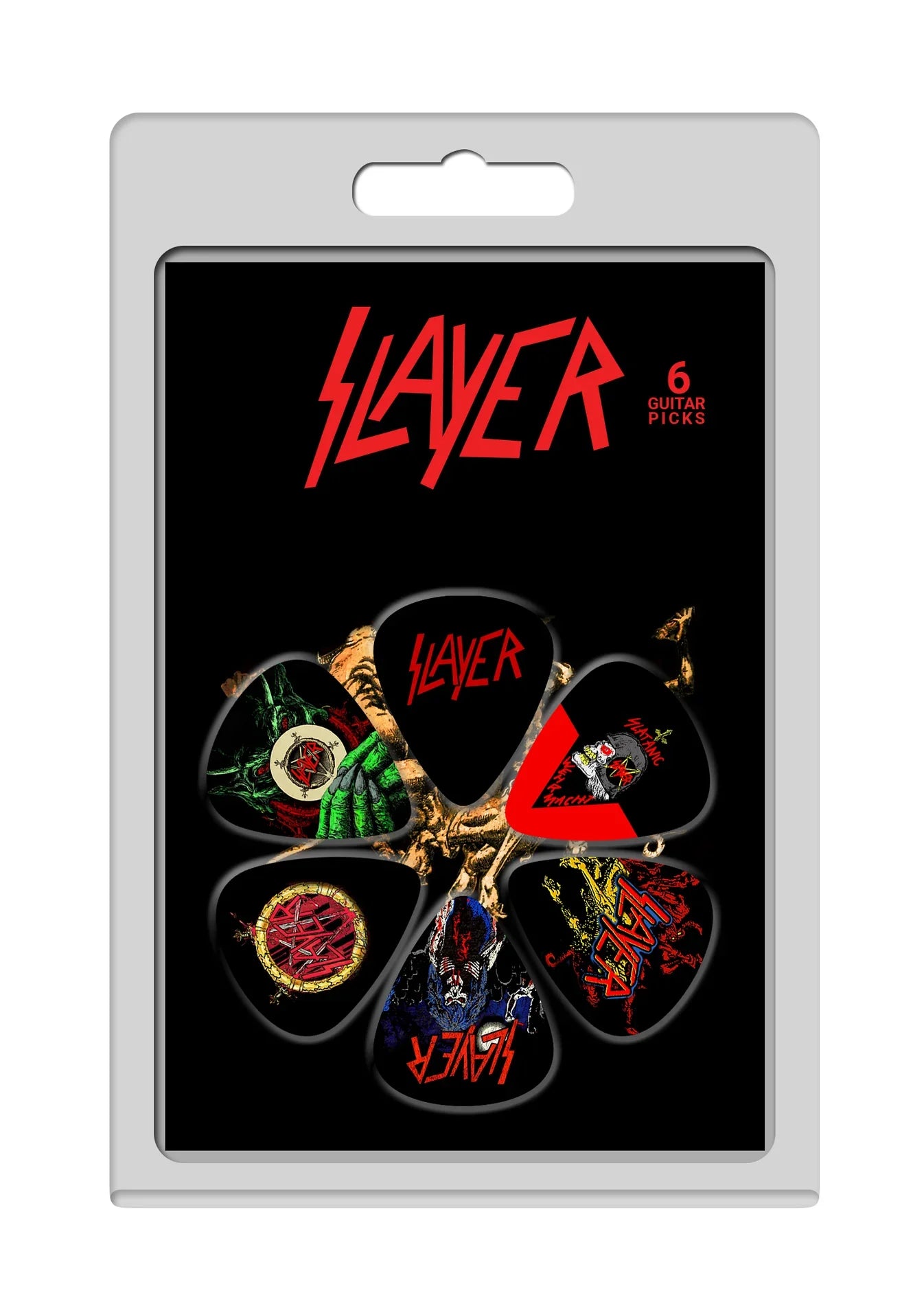 SLAYER GUITAR PICKS - 6 PACK #1