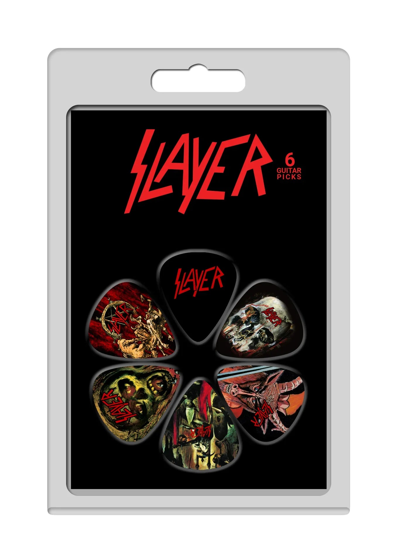 SLAYER GUITAR PICKS - 6 PACK #2