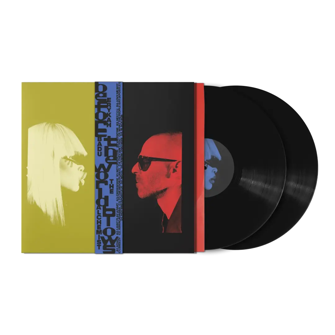 ERYKAH BADU & THE ALCHEMIST 'BEFORE THE WORLD BLOWS: THE ABI AND ALAN EXPERIMENT' 2LP
