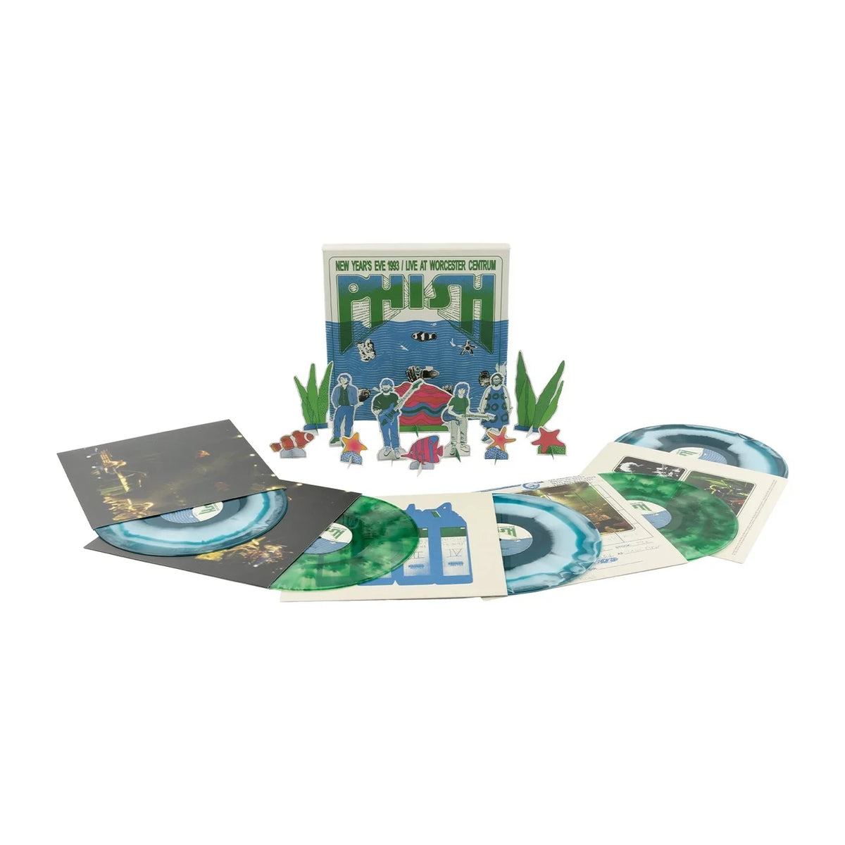 PHISH 'NEW YEAR'S EVE 1993, LIVE AT WORCESTER CENTRUM' (5LP Deluxe Box Set)