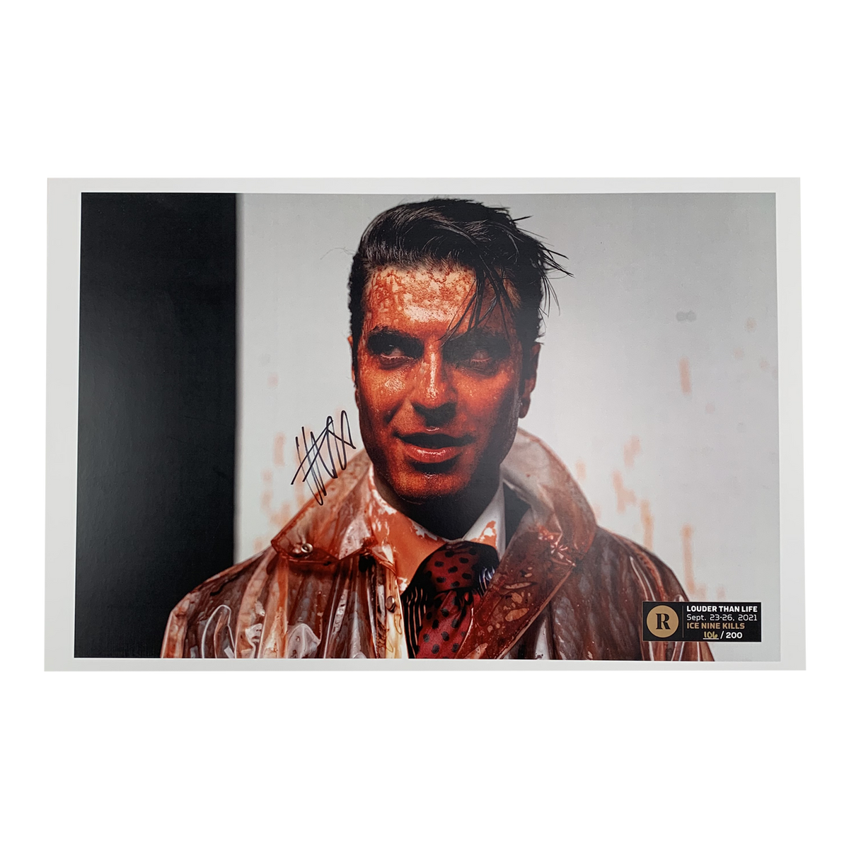 ICE NINE KILLS X REVOLVER X LOUDER THAN LIFE - SIGNED FESTIVAL POSTER