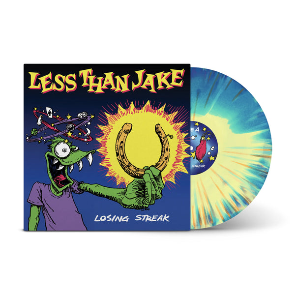 Less Than Jake Losing Streak Tri-Color Purple, Yellow & Blue Vinyl