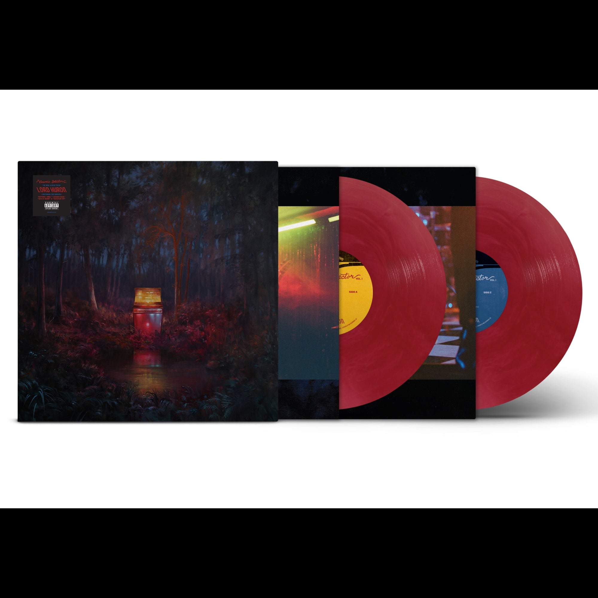 LORD HURON 'THE COSMIC SELECTOR VOL. 1' 2LP (Red Swirl Vinyl)