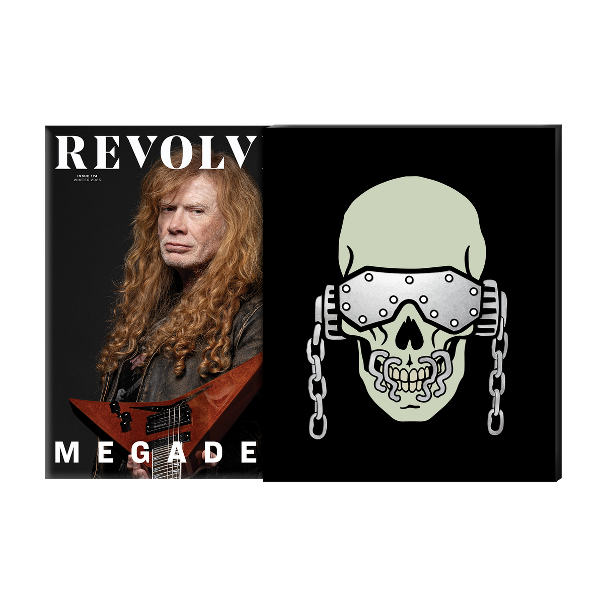 MEGADETH'MEGADETH' 2LP (Exclusive Vinyl) + REVOLVER WINTER ISSUE IN NUMBERED SLIPCASE