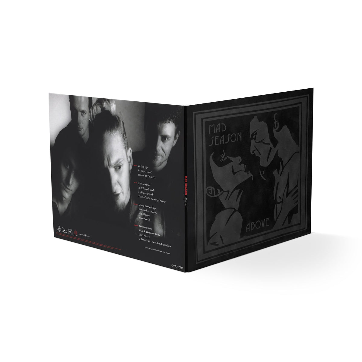MAD SEASON 'ABOVE' 30TH ANNIVERSARY EDITION 2LP (Limited Edition ' Only 250 Made, Half/Half - Black & White Vinyl)