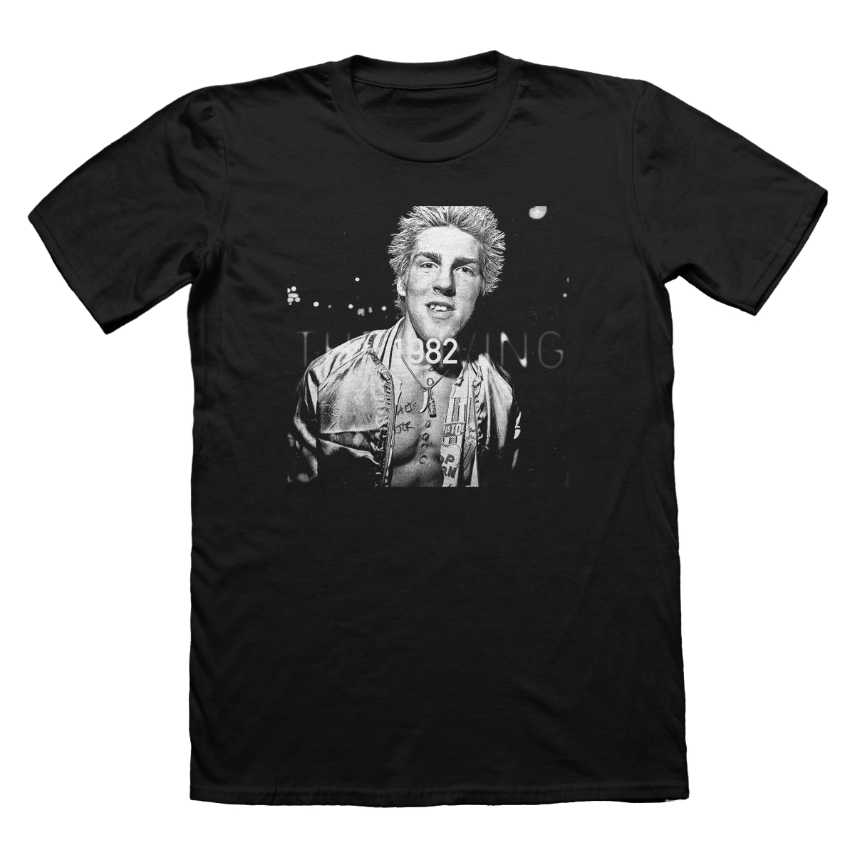THE LIVING (DUFF MCKAGAN & GREG GILMORE) '1982' WHITE LP & EXCLUSIVE T-SHIRT BUNDLE