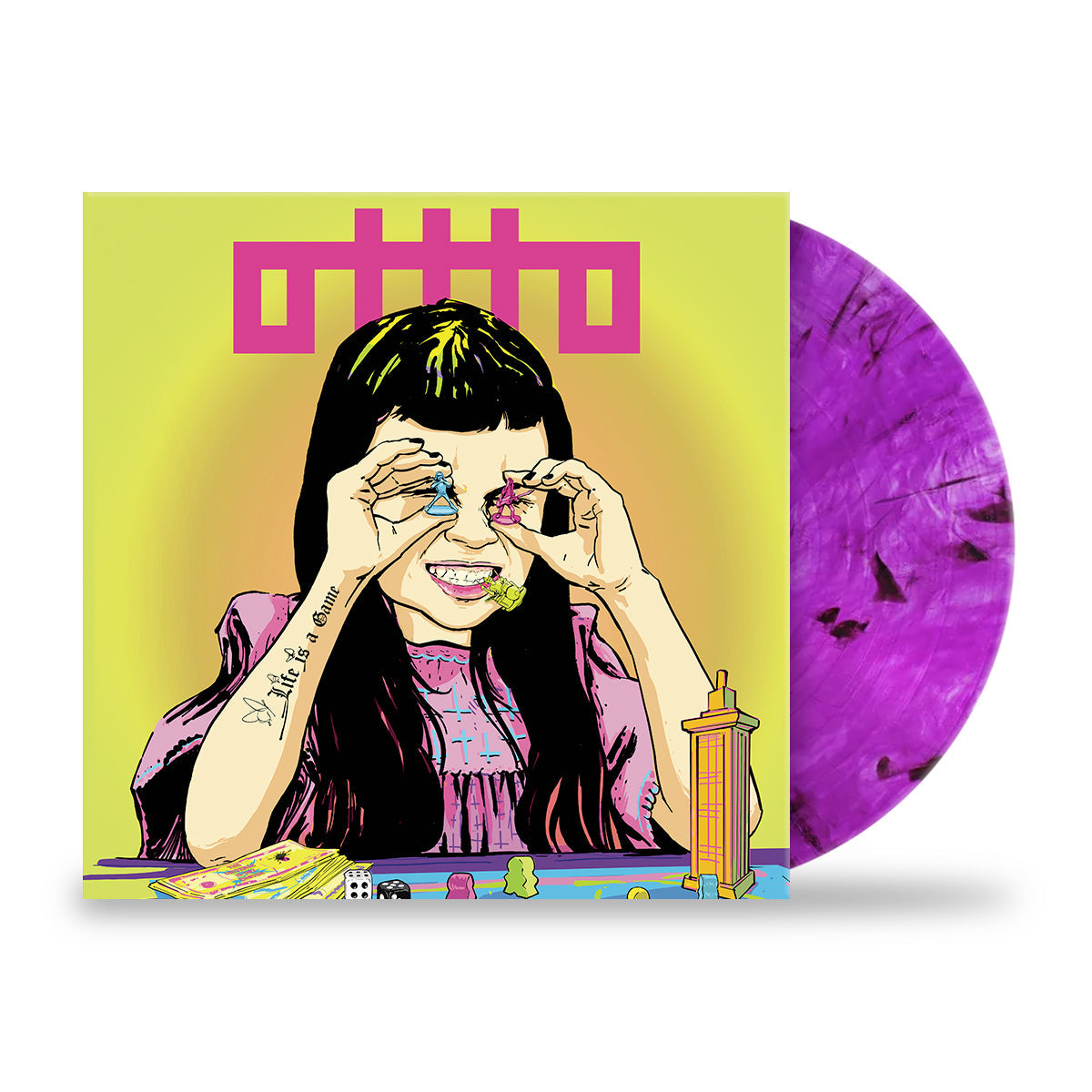 OTTTO 'LIFE IS A GAME' LP (Limited Edition ' Only 300 made, Purple Smoke Vinyl)