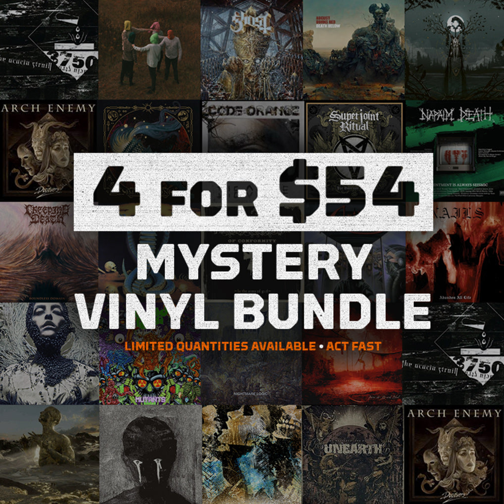 METAL/HARD ROCK Vinyl Mystery Bundle (Four Records!)