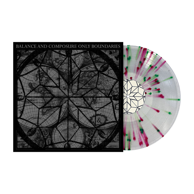 BALANCE AND COMPOSURE ‘ONLY BOUNDARIES’ EP (Limited Edition – Only 150 made, Clear w/ Green & Red Splatter Vinyl)