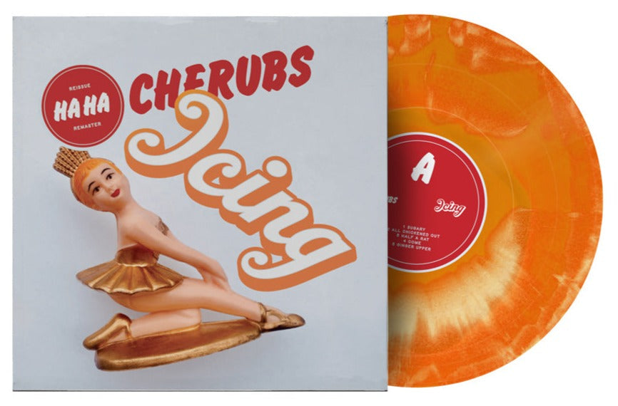 CHERUBS 'ICING' LP (Limited Edition ' Only 200 Made, White & Orange A Side/B Side Vinyl)