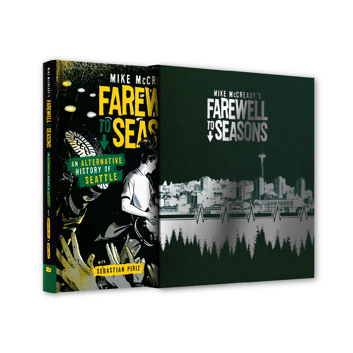 MIKE MCCREADY ‘FAREWELL TO SEASONS’ LP (Exclusive – Limited to 500, "Poltergeist" Vinyl)  + 12"x12" DELUXE GRAPHIC NOVEL