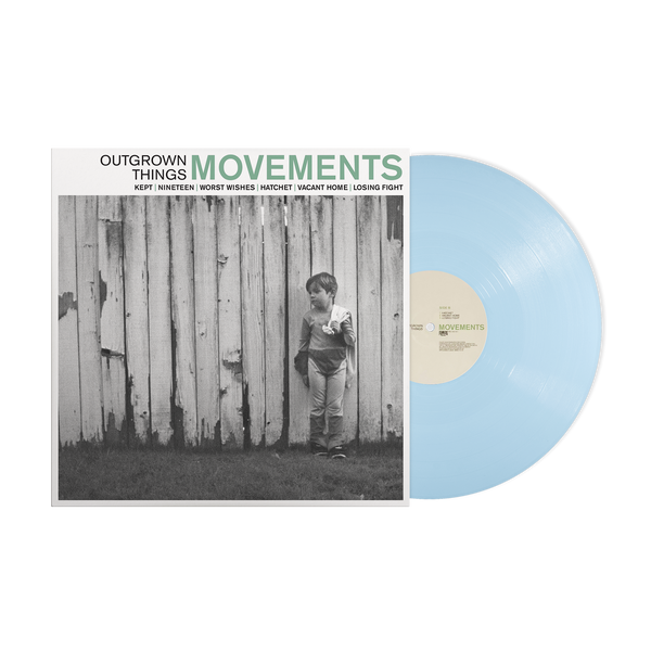 MOVEMENTS ‘OUTGROWN THINGS’ 10" (Limited Edition – Only 300 Made, Opaque Baby Blue Vinyl)