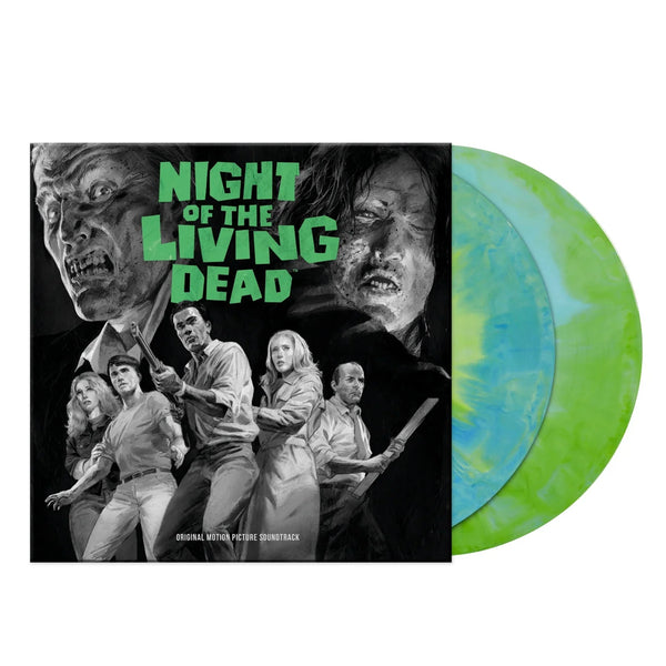 NIGHT OF THE LIVING DEAD SOUNDTRACK 2LP (50th Anniversary Edition, Gho
