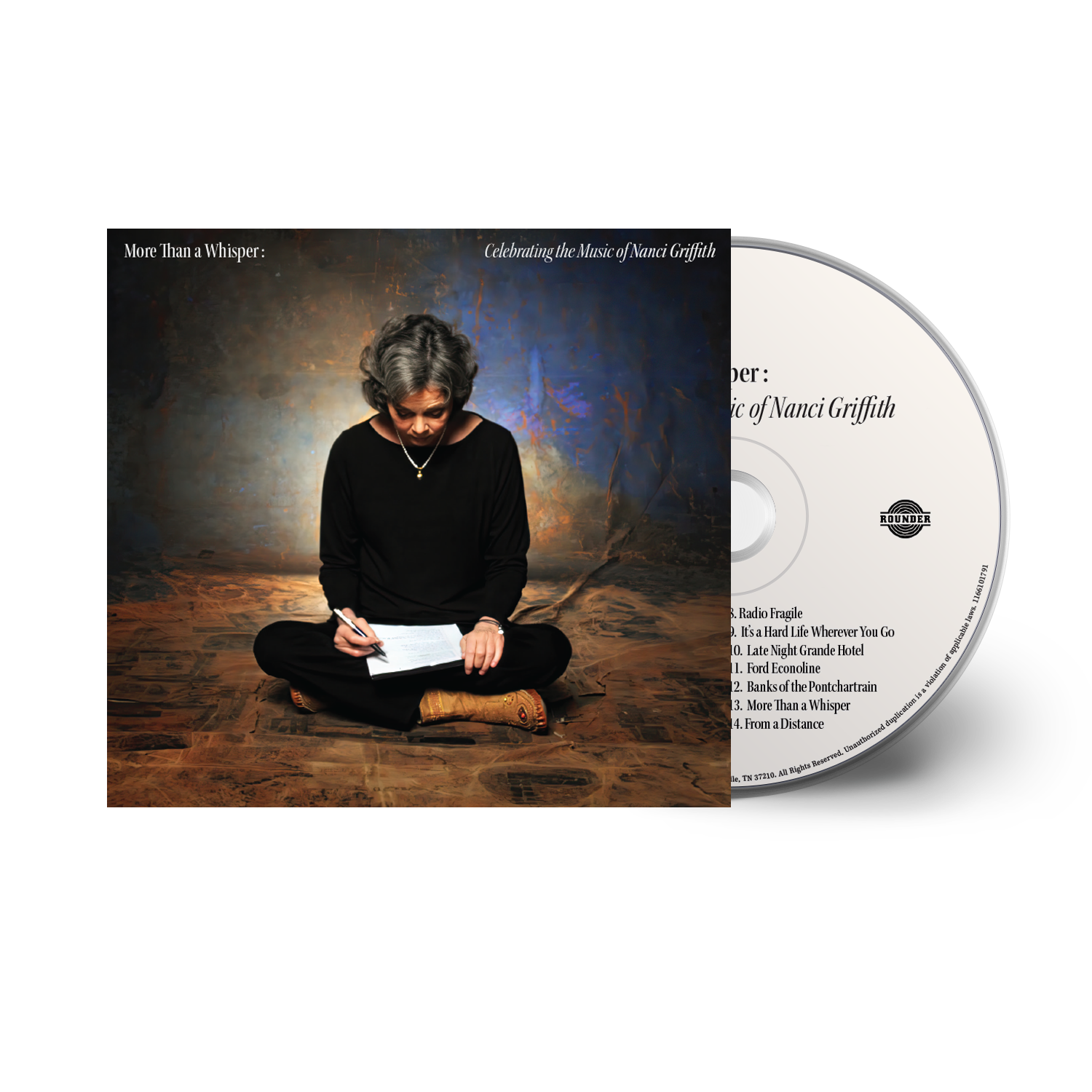 VARIOUS ARTISTS 'MORE THAN A WHISPER: CELEBRATING THE MUSIC OF NANCI GRIFFITH' CD