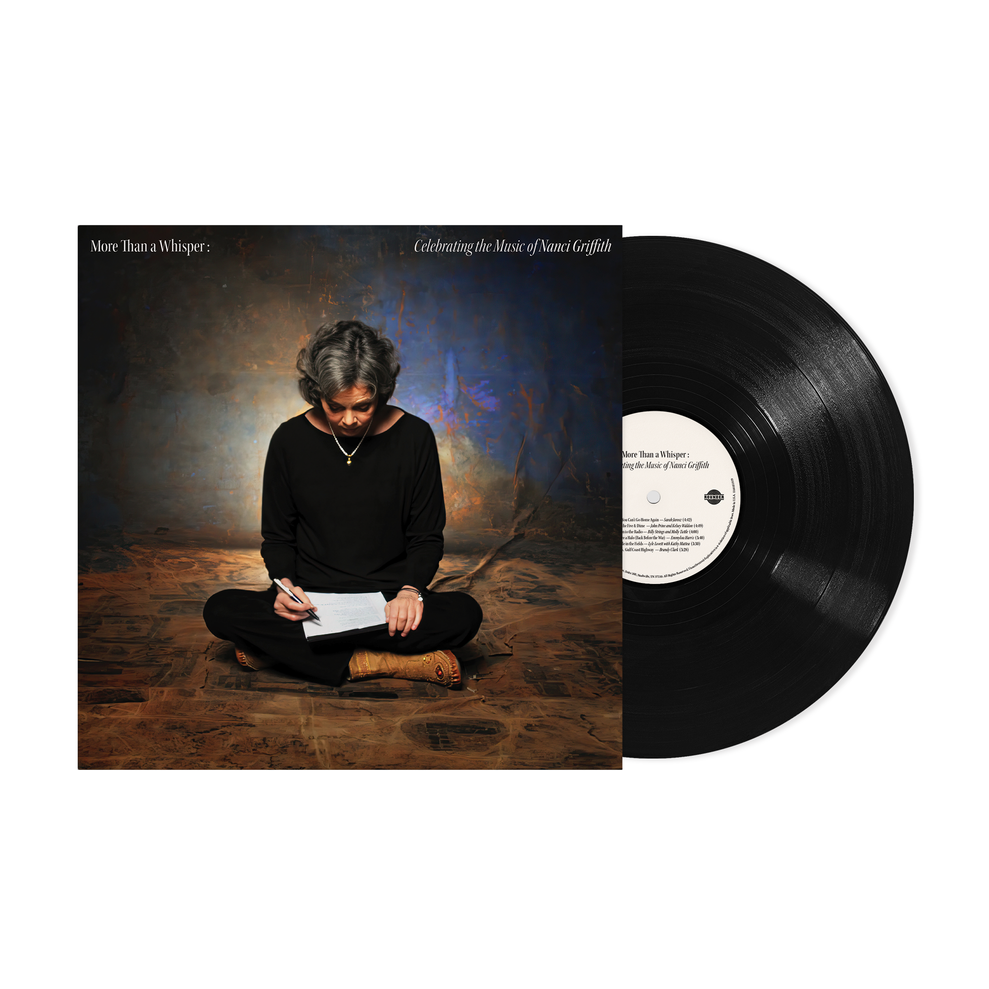 VARIOUS ARTISTS 'MORE THAN A WHISPER: CELEBRATING THE MUSIC OF NANCI GRIFFITH' LP (Black Vinyl)