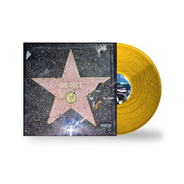 1000枚限定LP 10 BABYL YEARS GOLD VINYL 100 GECS 'HOLLYWOOD BABY' LIMITED EDITION GOLD 12