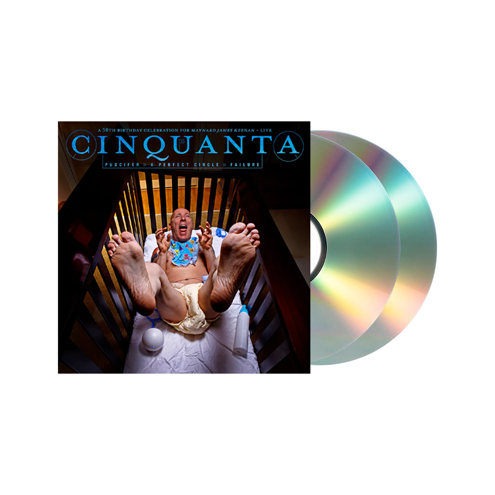MAYNARD JAMES KEENAN'CINQUANTA' 2CD - feat. Puscifer, A Perfect Circle, and Failure