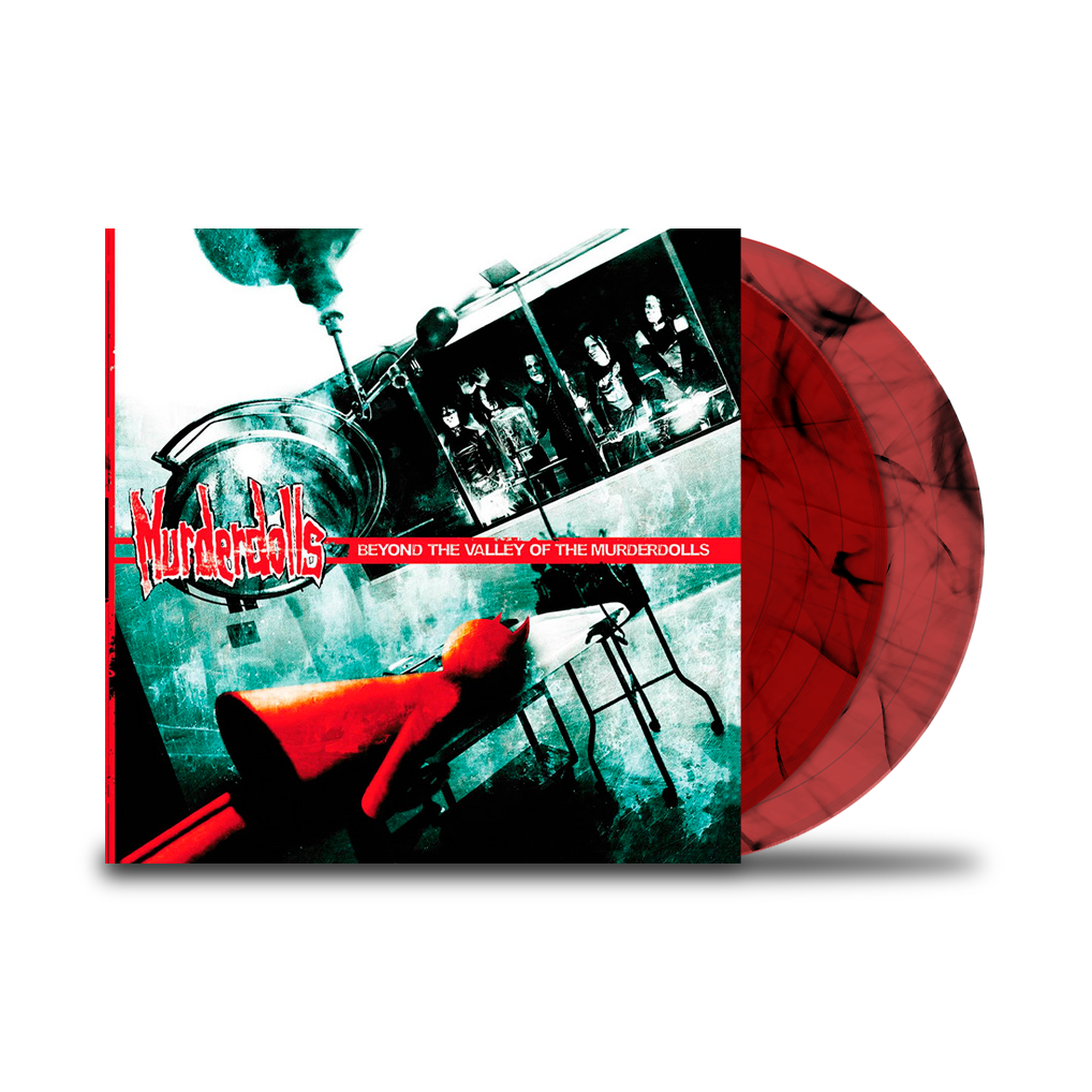 MURDERDOLLS'BEYOND THE VALLEY OF THE MURDERDOLLS' 2LP (Limited Edition ' Only 300 made, Transparent Red w/ Black Smoke Vinyl)
