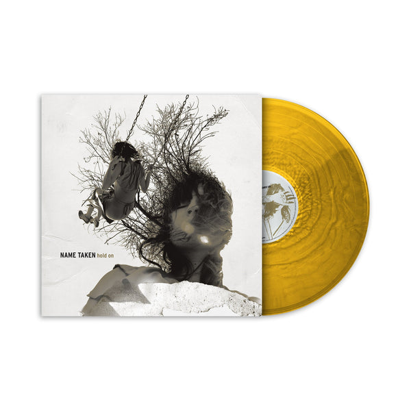 NAME TAKEN ‘HOLD ON’ LP (Limited Edition – Only 250 Made, Gold Metallic Swirl Vinyl)