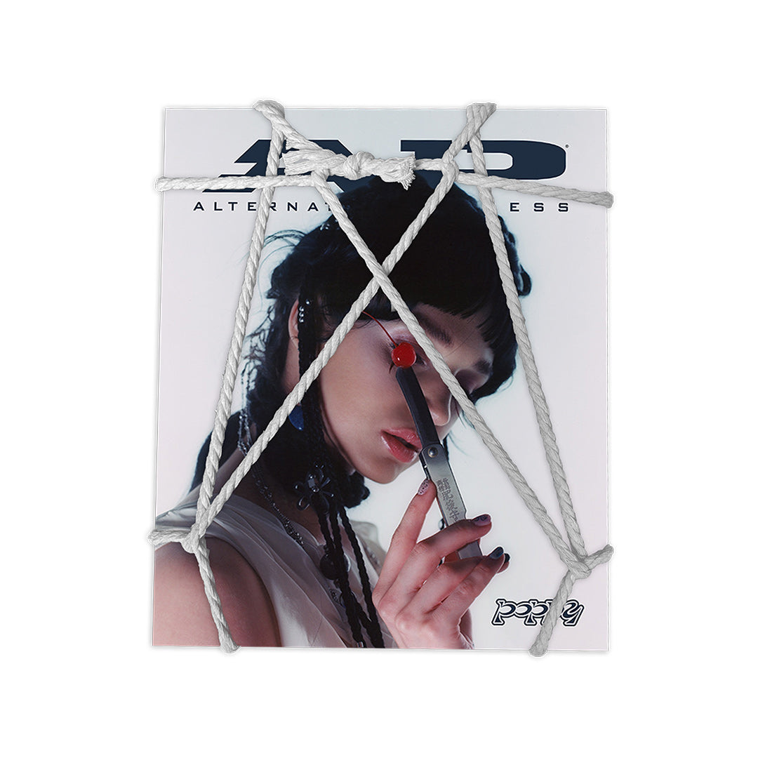 POPPY x ALTERNATIVE PRESS + REVOLVER BUNDLE – 2023 FALL ISSUE W/ 'ZIG' LP (Limited Edition – Only 500 made, Baby Blue & Transparent Blood Red Galaxy Vinyl)