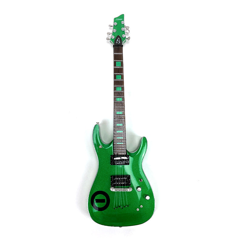 TYPE O NEGATIVE - KENNY HICKEY- MINI GUITAR (Green) ' SPECIAL EDITION (Only 100 Made)