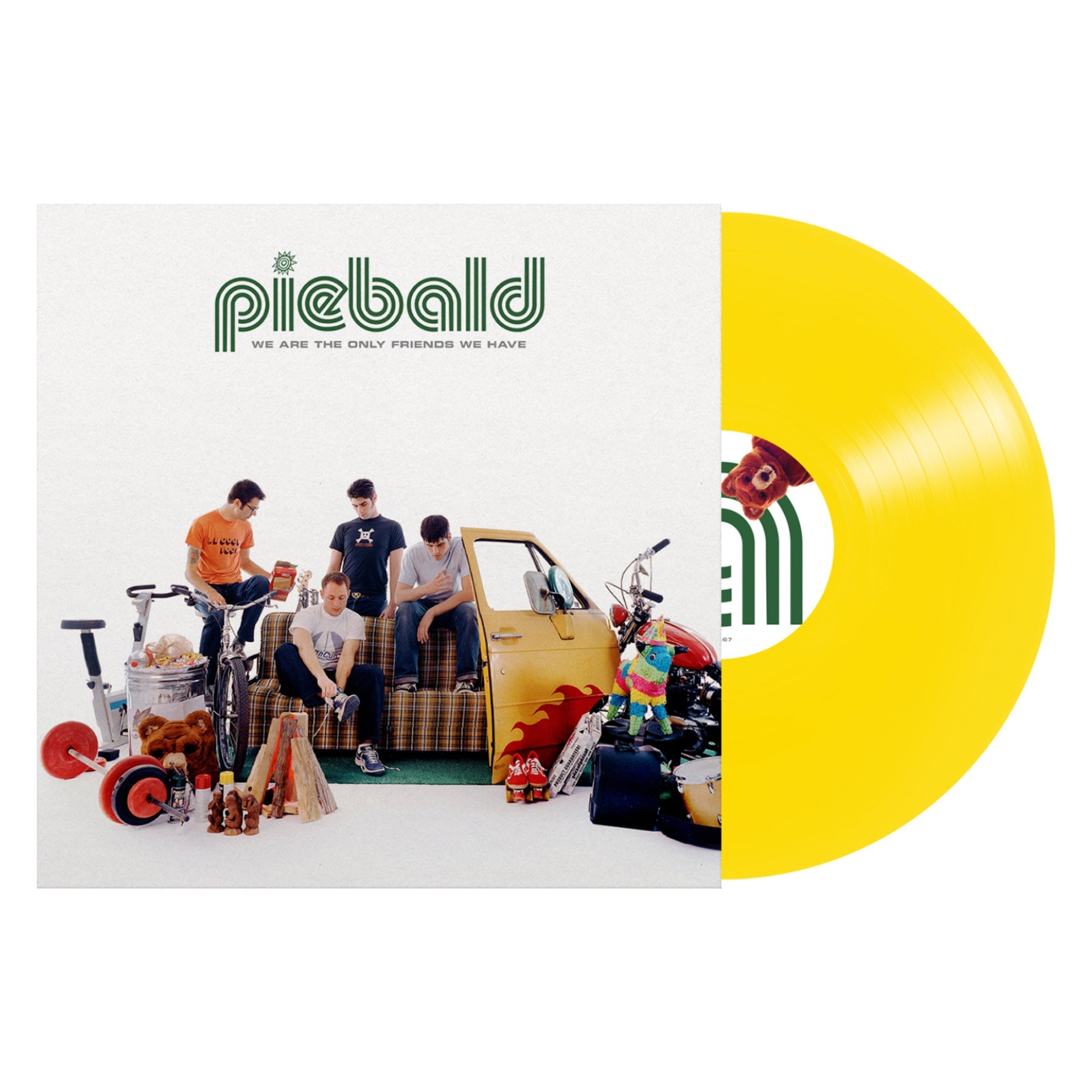 Piebald We Are The Only Friends We Have Yellow Vinyl