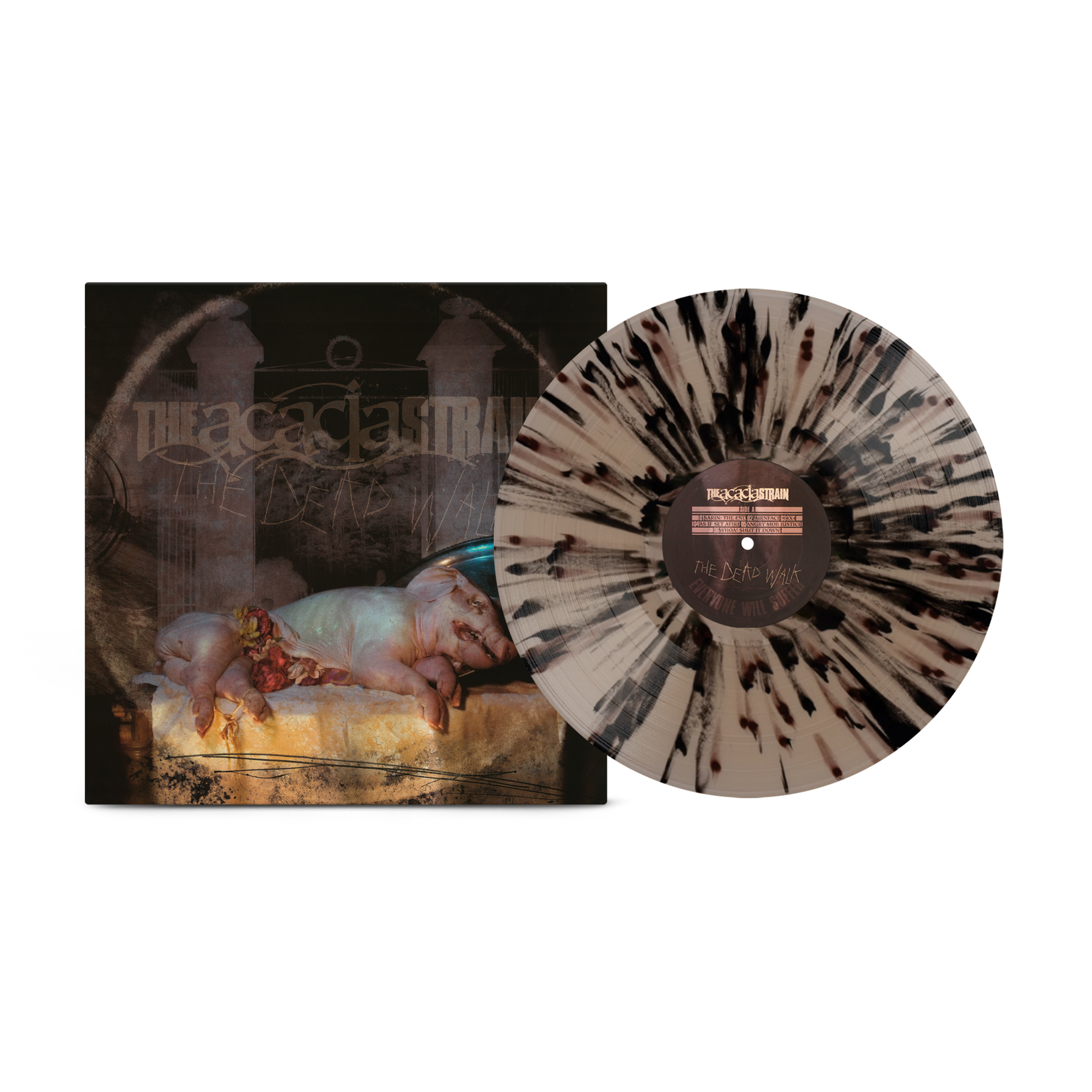 THE ACACIA STRAIN 'DEAD WALK ON PIG SKIN' LP (Splatter Vinyl)