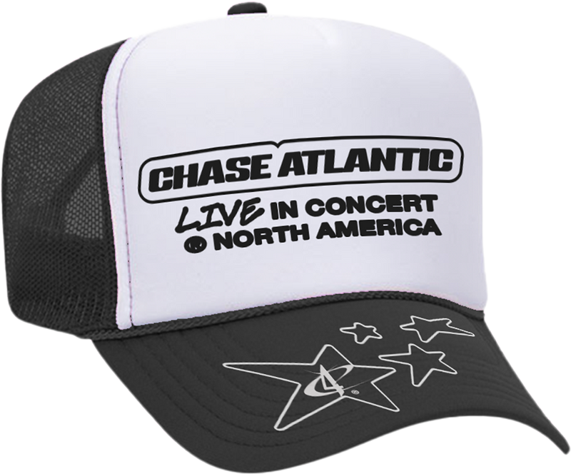 ALTERNATIVE PRESS WINTER 2024 ISSUE FEATURING CHASE ATLANTIC + TOUR HAT