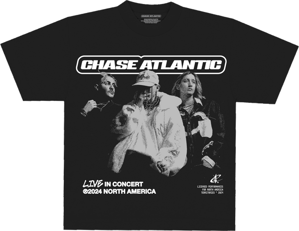 CHASE ATLANTIC 'LIVE IN CONCERT' T-SHIRT