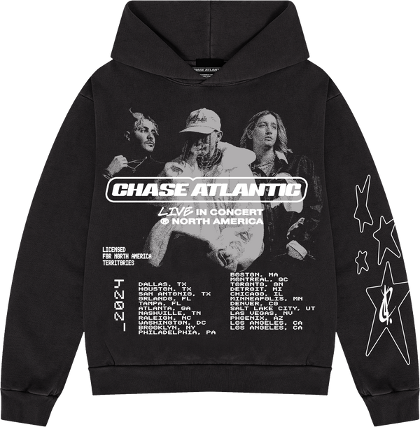 CHASE ATLANTIC '2024 NORTH AMERICA TOUR' HOODIE