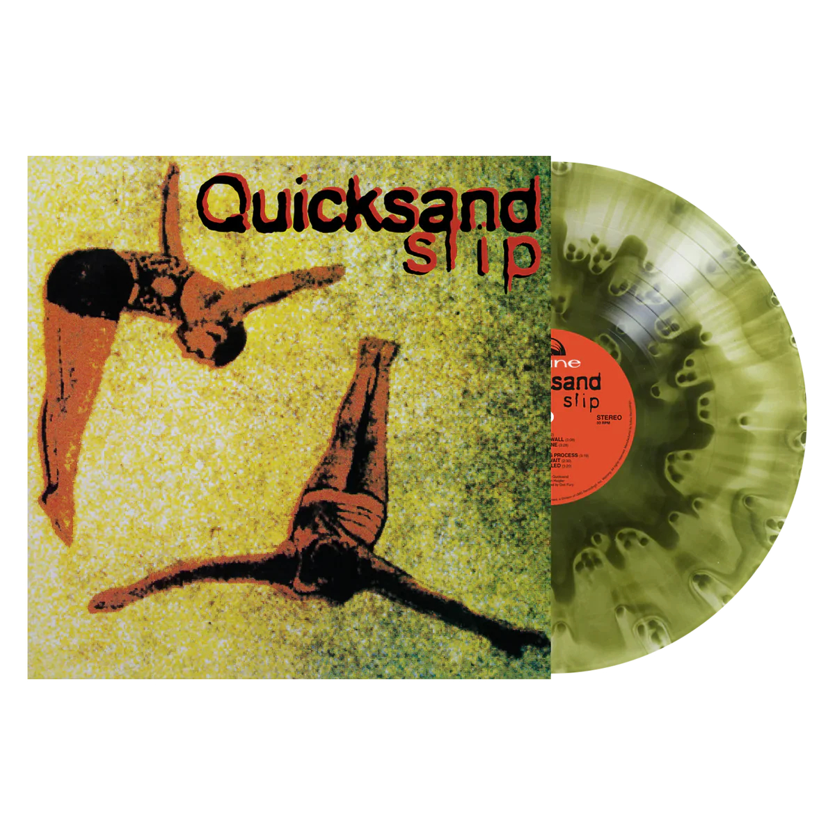 QUICKSAND ‘SLIP’ LP (Limited Edition, 30th Anniversary, Swamp Green Splatter Vinyl)