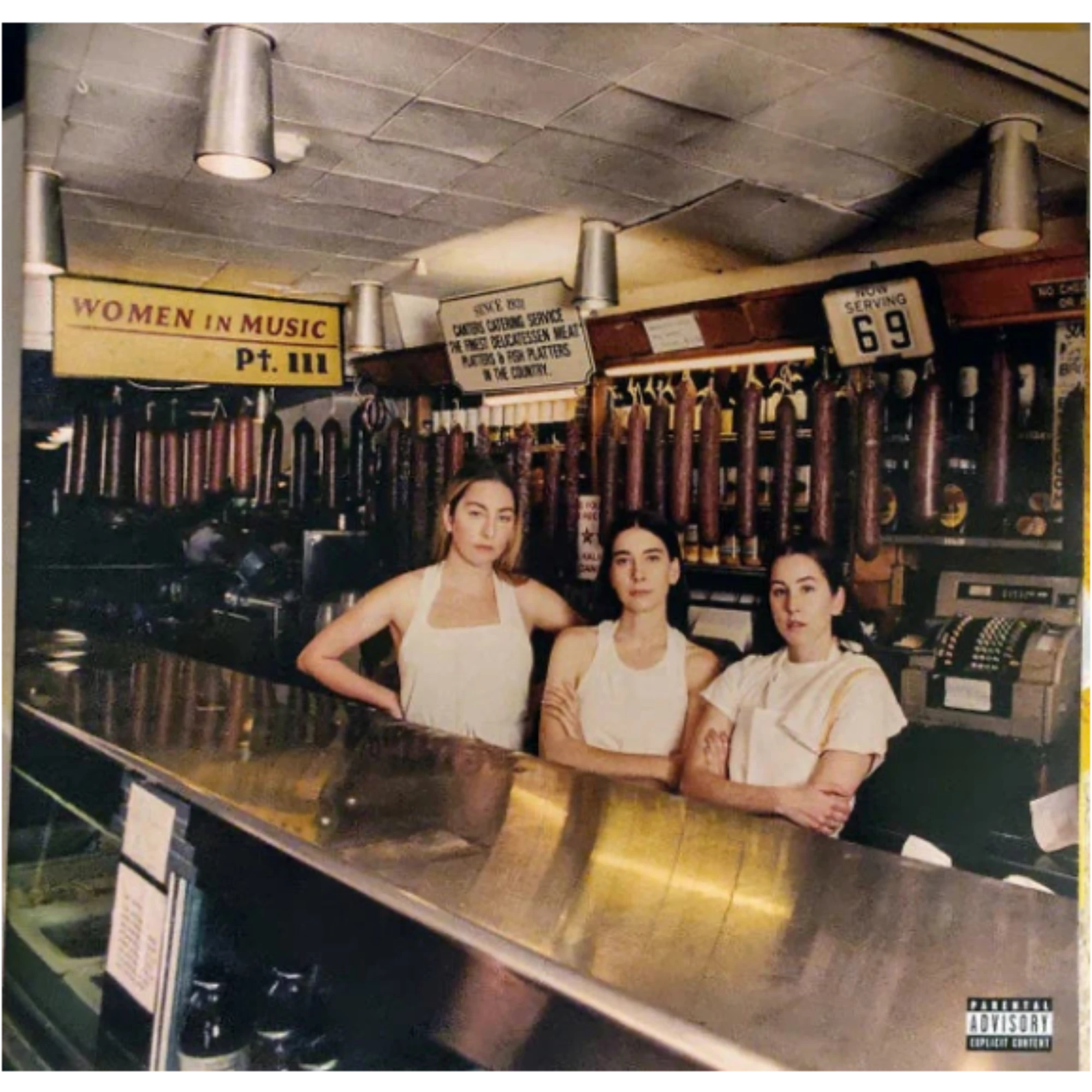 HAIM 'WOMEN IN MUSIC PT. III' 2LP (Yellow Translucent)
