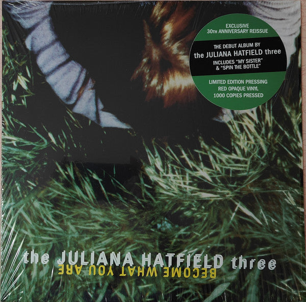 THE JULIANA HATFIELD THREE 'BECOME WHAT YOU ARE' LP (30th Anniversary, Red Opaque Vinyl)