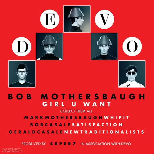 DEVO - BOB MOTHERSBAUGH (THE GIRL YOU WANT) - REACTION FIGURE WAVE 4