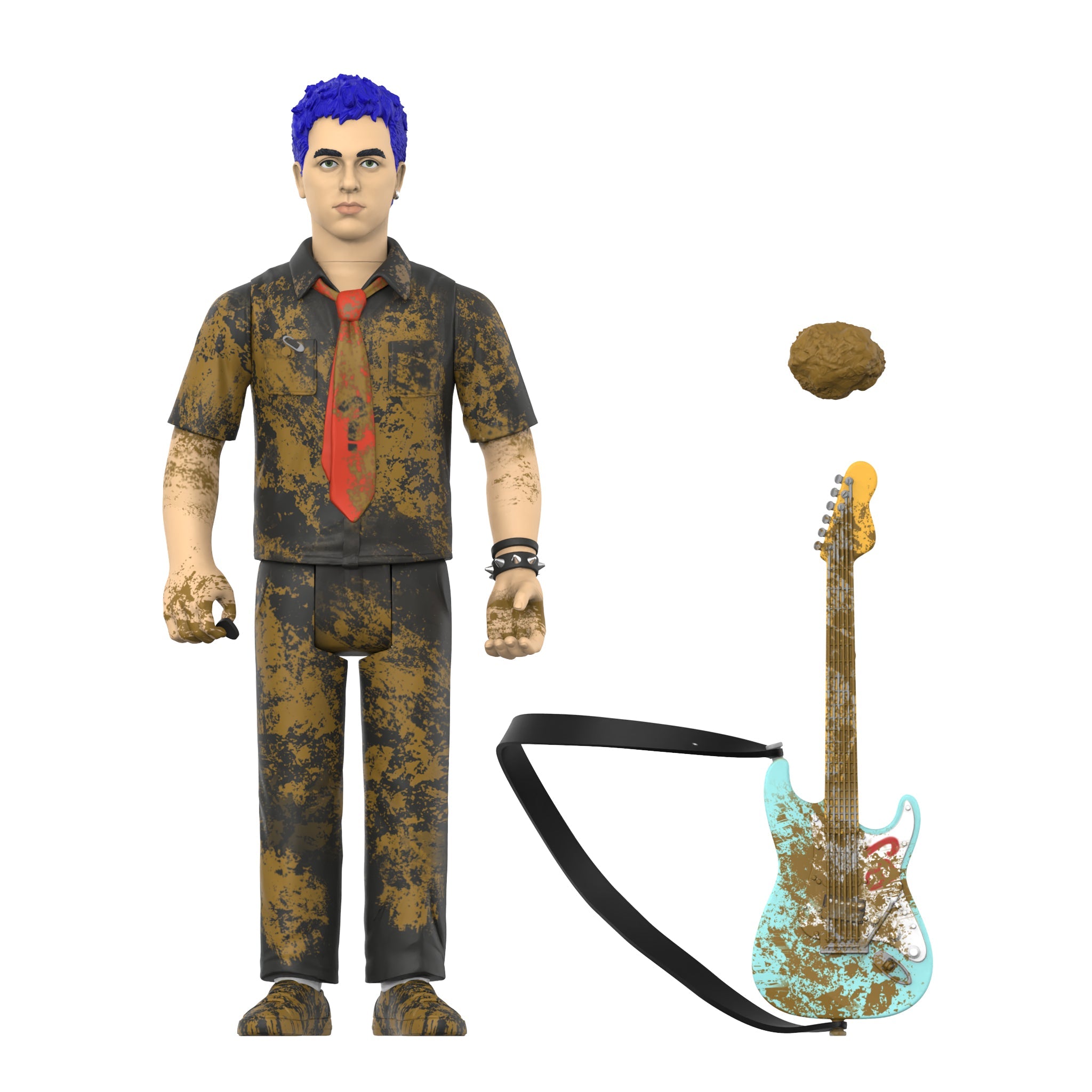 GREEN DAY 'MUD FIGHT' REACTION FIGURES (Wave 1) - 3-PACK
