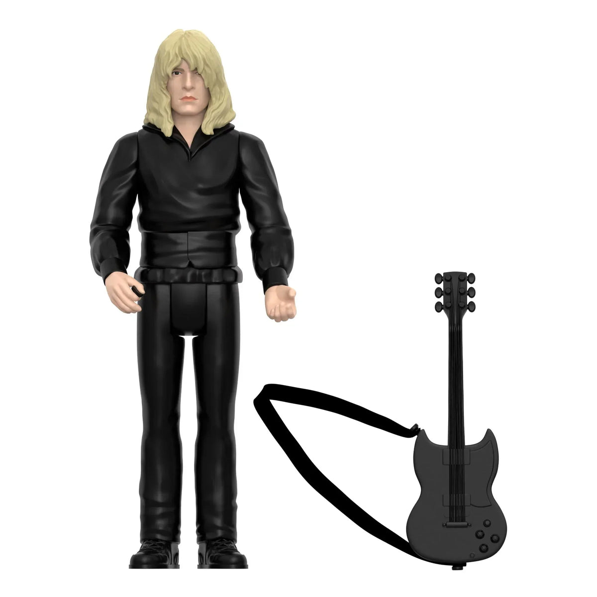 SPINAL TAP - DAVID ST. HUBBINS NONE MORE BLACK WAVE 2 REACTION FIGURE