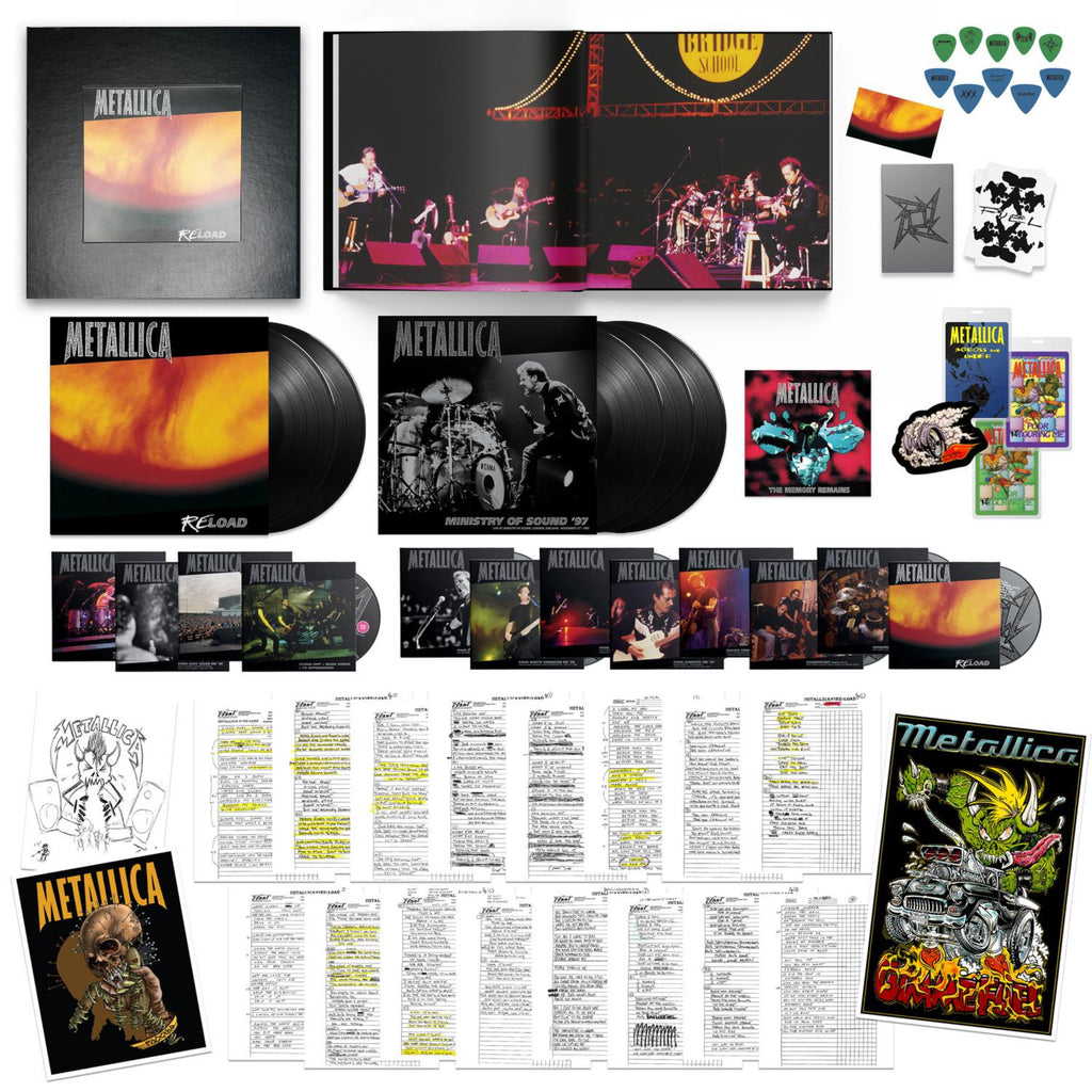 Reload Box Di METALLICA 'RELOAD' BOX SET (Deluxe, Remastered)